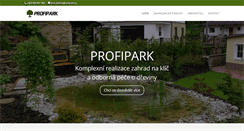 Desktop Screenshot of profipark.com